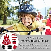 Vista 9 de EXCEART Casco Esponja Liner Motocicleta Servicio Confiable - Te ofrece un servicio posventa confiable. Si tienes sobre nuestros productos