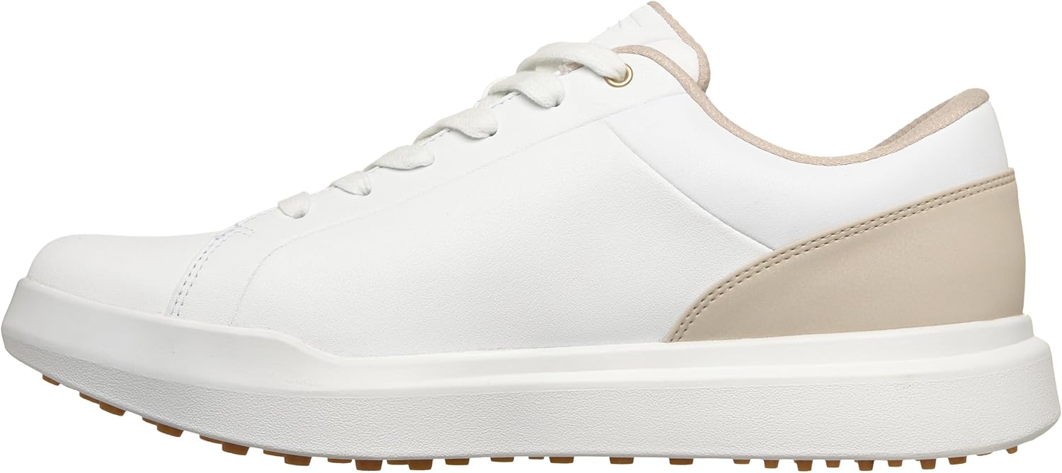 Skechers Mens Drive 6 Arch Fit Leather Relaxed Fit Spikeless Golf Shoe
