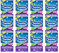 Vista 1 de DenTek Easy Brush – Limpiadores interdentales de menta fresca extra ajustados, 16 unidades (paquete de 12)