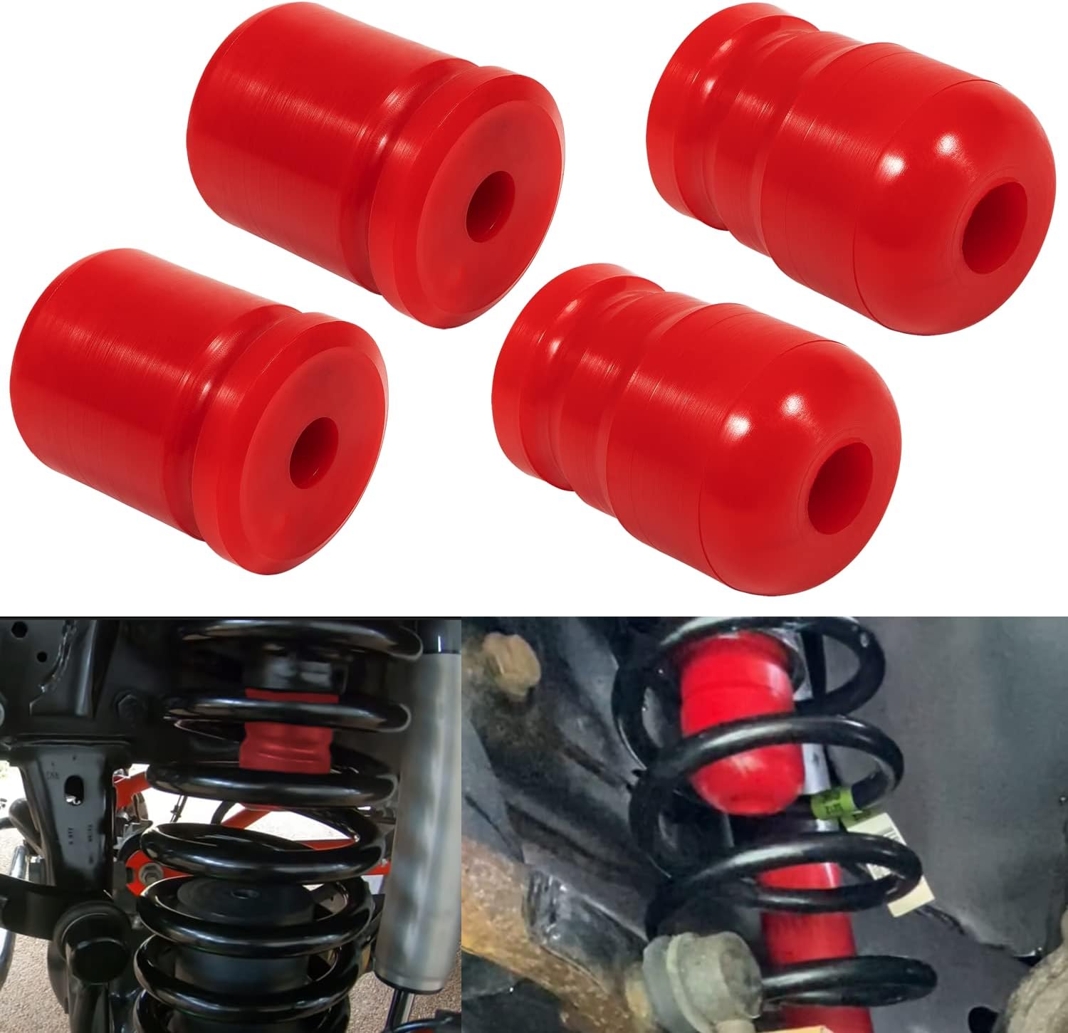 11303 11304 Front & Rear Bump Stops Kit for Jeep Wrangler JK JKU 2007