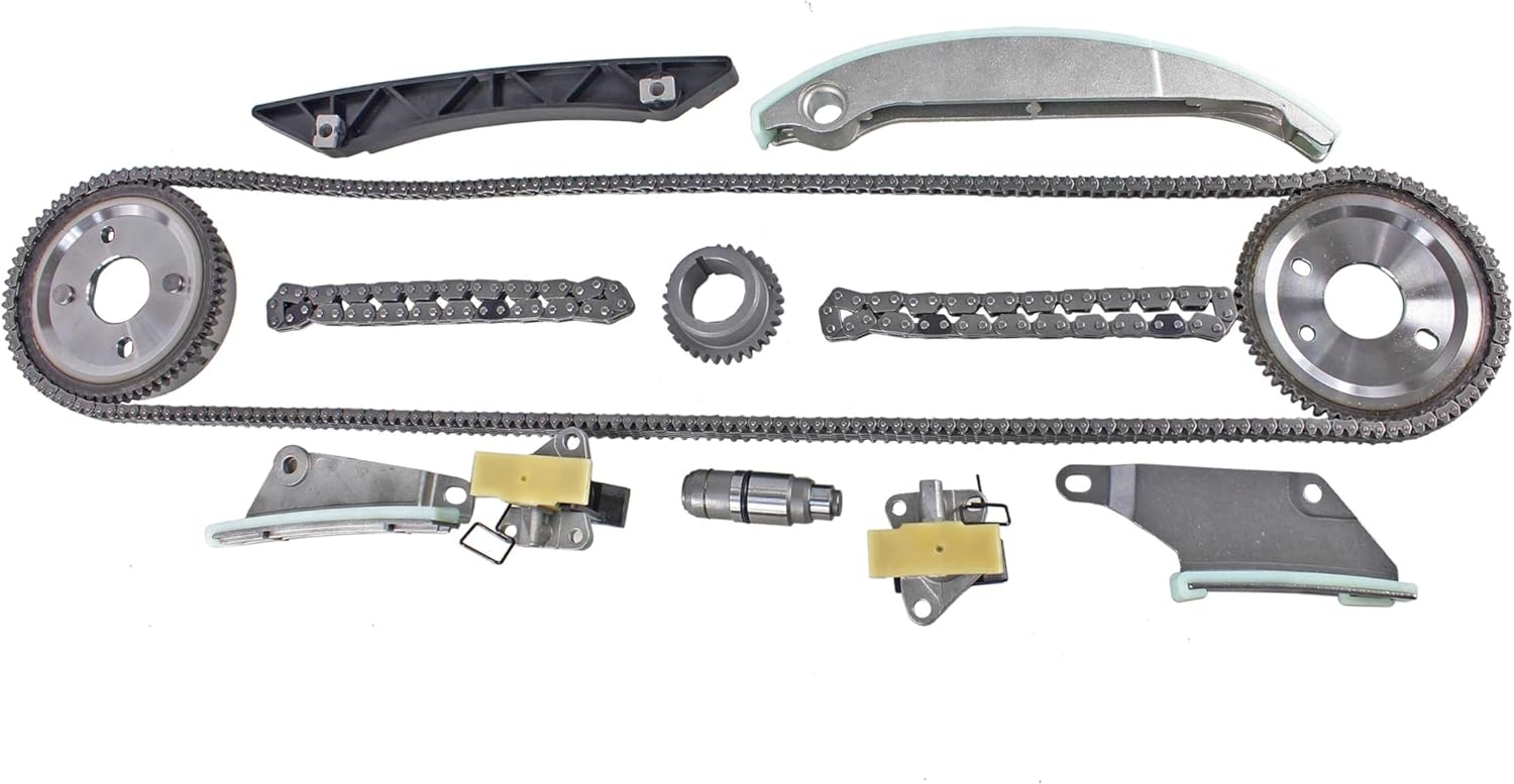 DNJ EK1116BM Master Engine Rebuild Kit for 2009-2010 Chrysler, Dodge 300, Avenger, Charger 2.7L V6 24V DOHC 2736cc