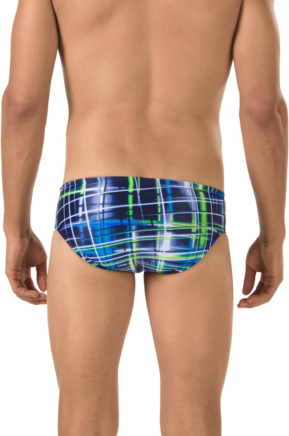 Speedo Mens Powerflex Eco Laser Sticks Brief