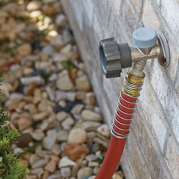 Gilmour 840251-1001 Pro Commercial Hose 3/4 inch x 25 feet, Red | 400 PSI Heavy Duty Commercial Hose, Kink Resistant, Brass Fittings, Made in USA