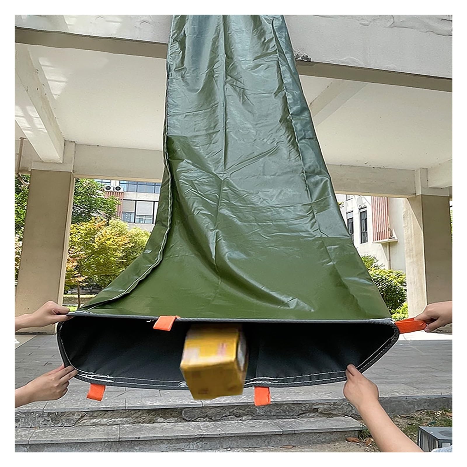 Canal de lona impermeable - Transportador deslizante resistente de 6 pies