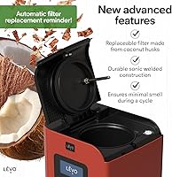 Vista 4 de LEVO II+ - Máquina de infusión de aceite de hierbas y tecnología de filtro - Extractor botánico, secadora de hierbas, descarboxilador e infusor
