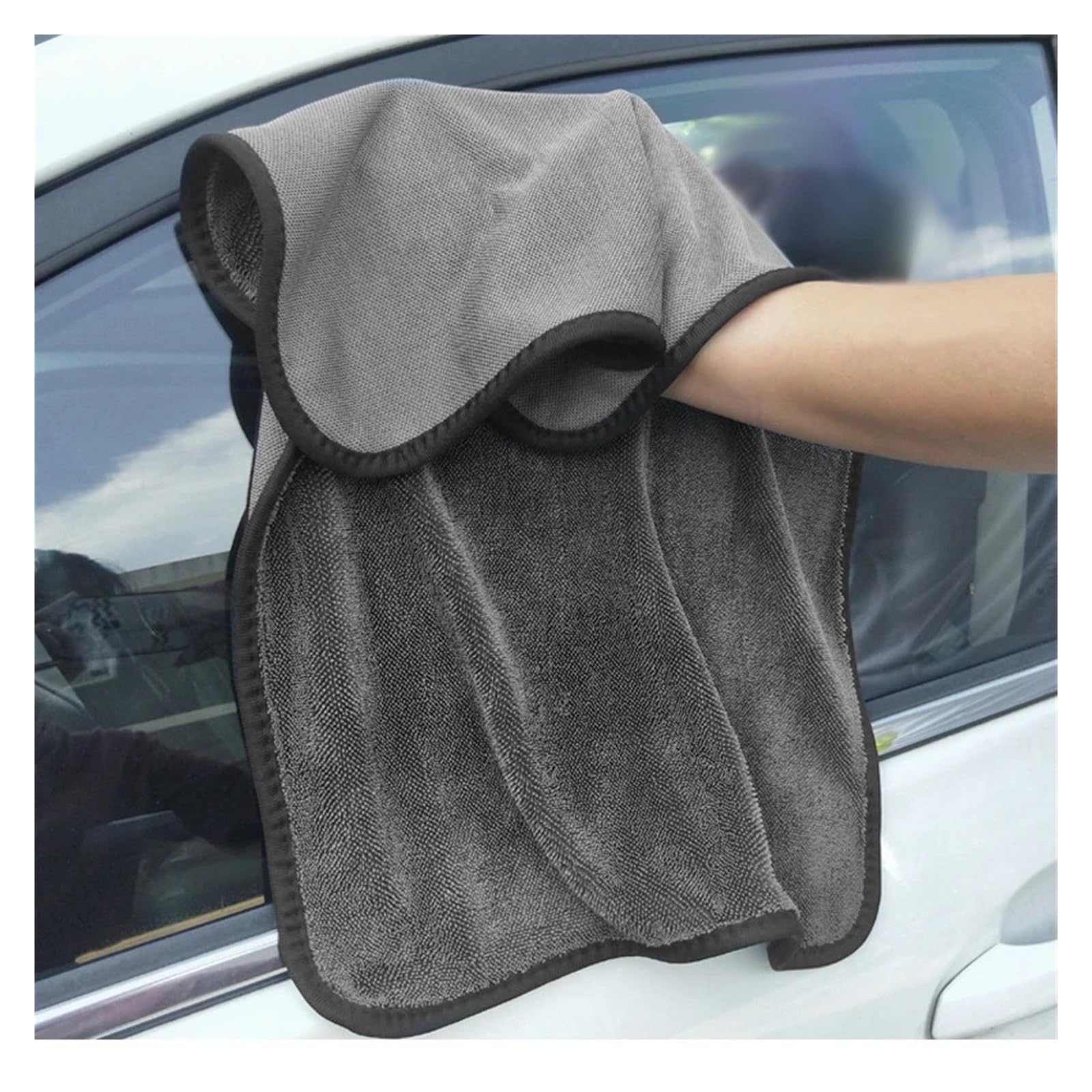Toallas de Microfibra Profesionales, Toalla for Lavado de Coches, Microfibra 600GSM, Trapo Extra Suave for Coche, paño de Secado rápido for Accesorios de Lavado de Coches(60X90cm 3PCS)