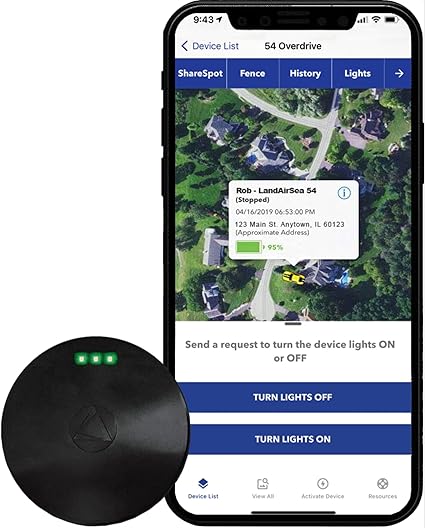 landairsea 54 gps tracker waterproof magnet mount full global coverage 4g lte real time tracking for vehicle asset fleet elderly and more sub