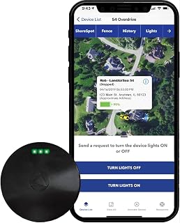 LandAirSea 54 GPS Tracker - Made in the USA from Domestic & Imported Parts. Long Battery, Magnetic, Waterproof, Global Tracking. Subscription Required