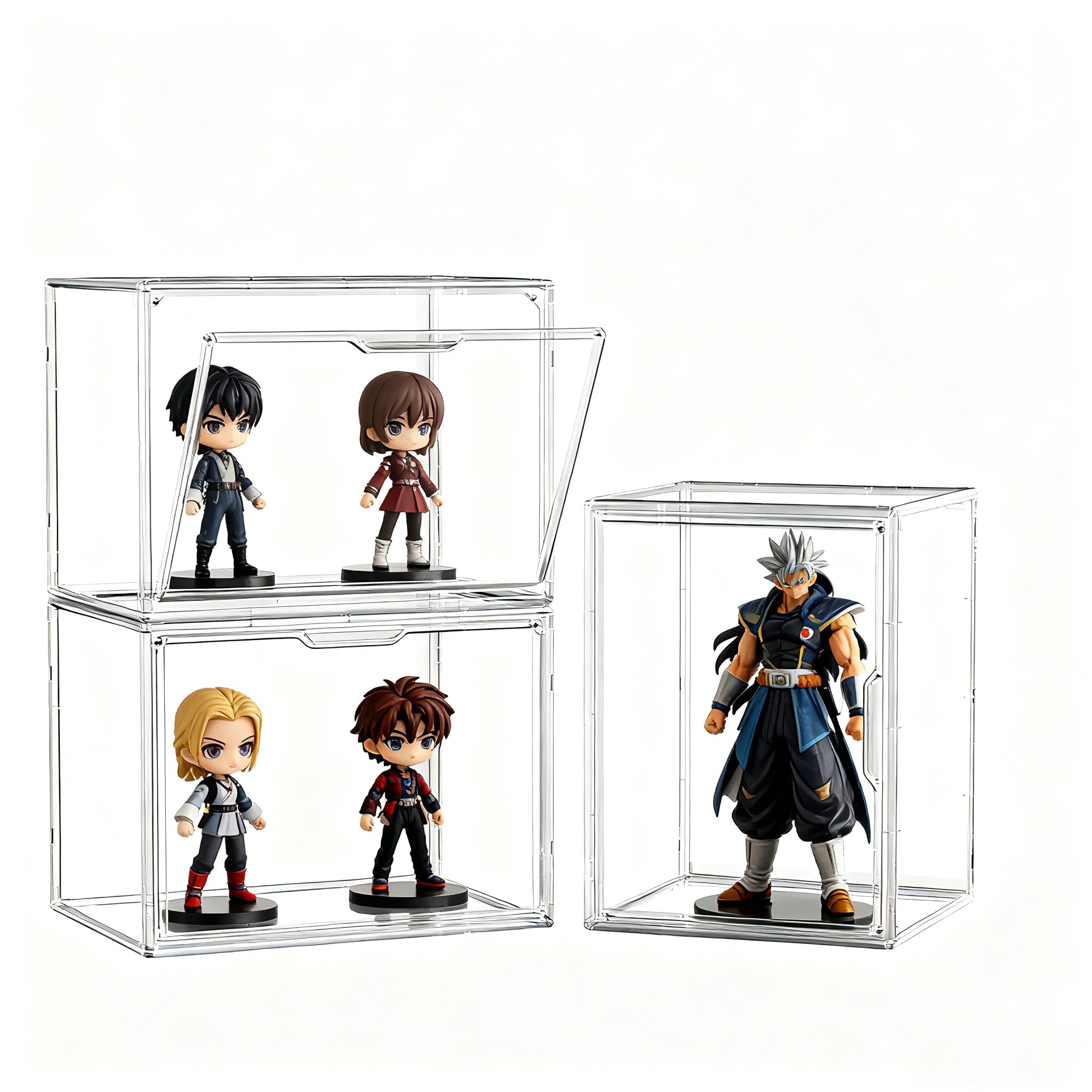 Amazon.co.jp: フィギュアケース フルクリア アクリルケース