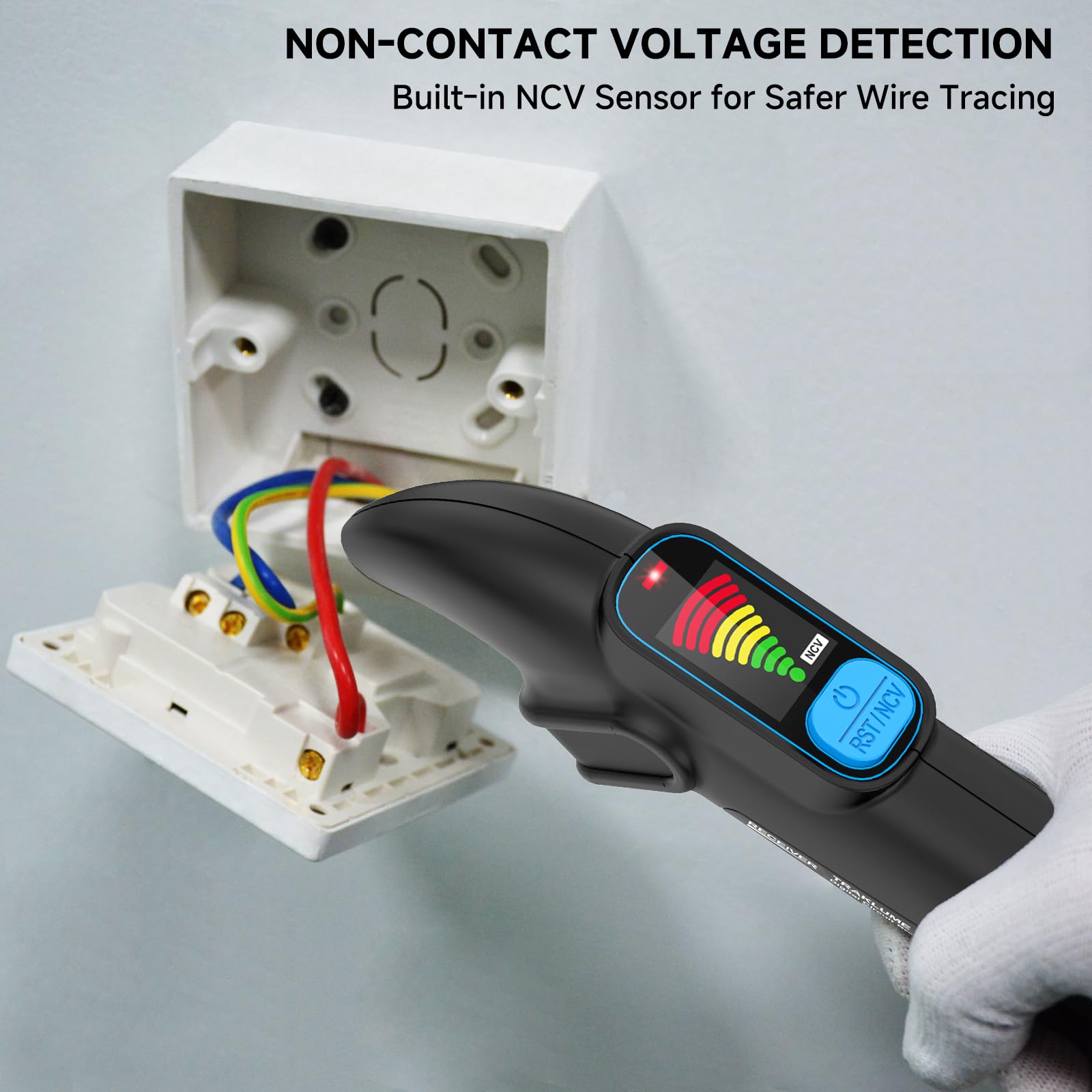 Circuit Breaker Finder & GFCI Tester - NCV Voltage Detection -5