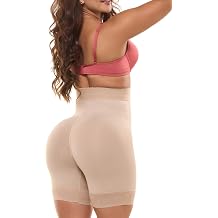 Salome Shapewear Shorts Butt Lifter | High Waist Tummy Control Faja | Butt Lifting Colombian Shapewear for Women