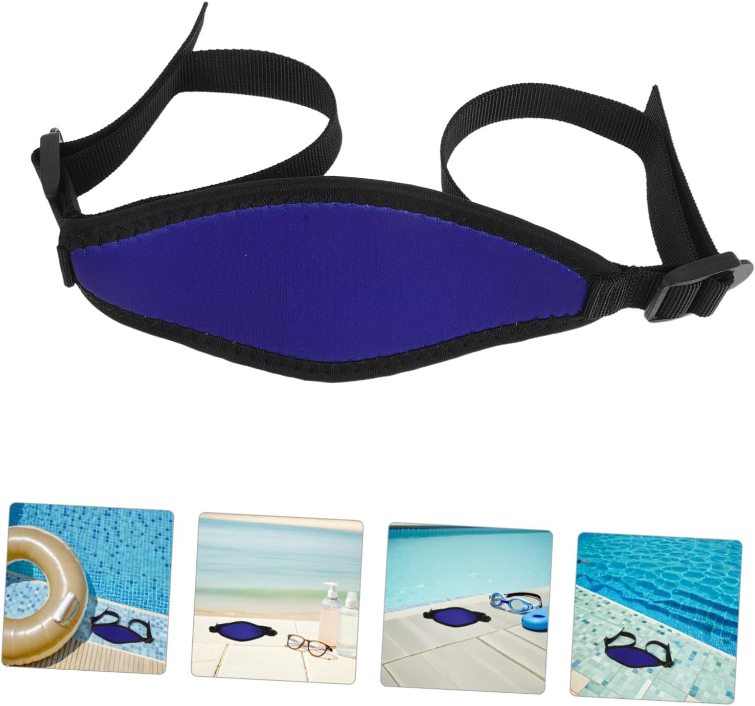 FUOYLOO 2pcs Neoprene Diving Mask Strap Cover for Men and Women, Universal Fit Waterproof Scuba Dive and Snorkel Gear Accessory Prevents Hair Tangling for Water Sports