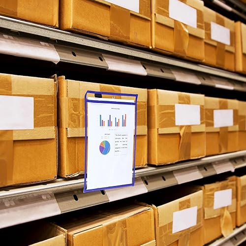 Vista 74 de Nezyo Bolsillos de borrado en seco, soportes de plástico para boletos de trabajo, bolsillos para pedidos, fundas transparentes, carpetas de boletos