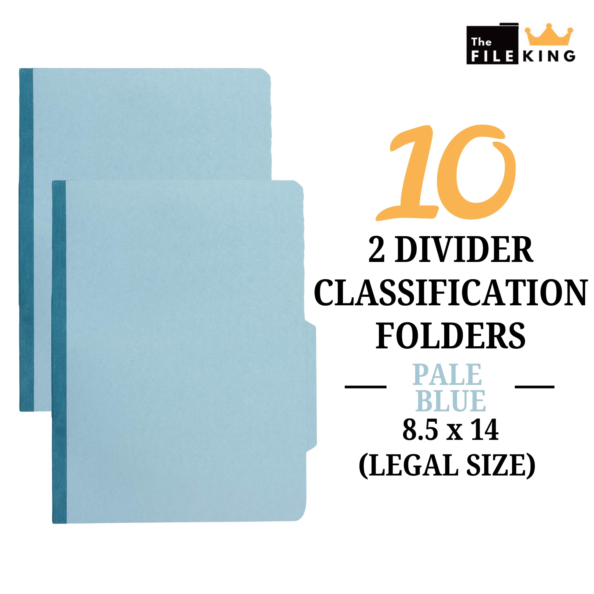 King Folder Label 2 Inch Expansion File Folders The File King Classification Folders - 2 ...