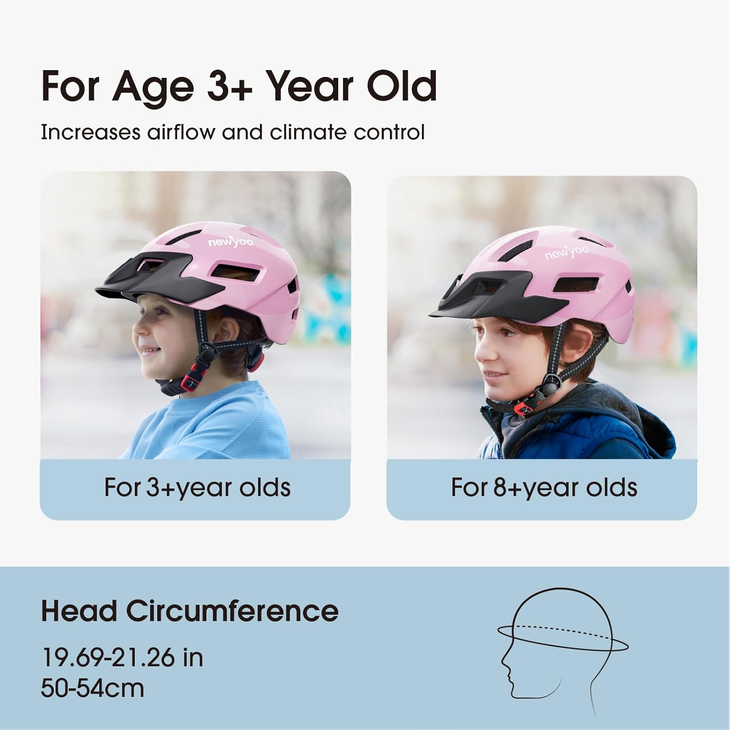 newyoo Toddler Tricycle with Helmet, Toddler Bike, Tricycles for 1-3 Year Olds, Kids Bike Helmet for 3-8 Year Olds, Blue