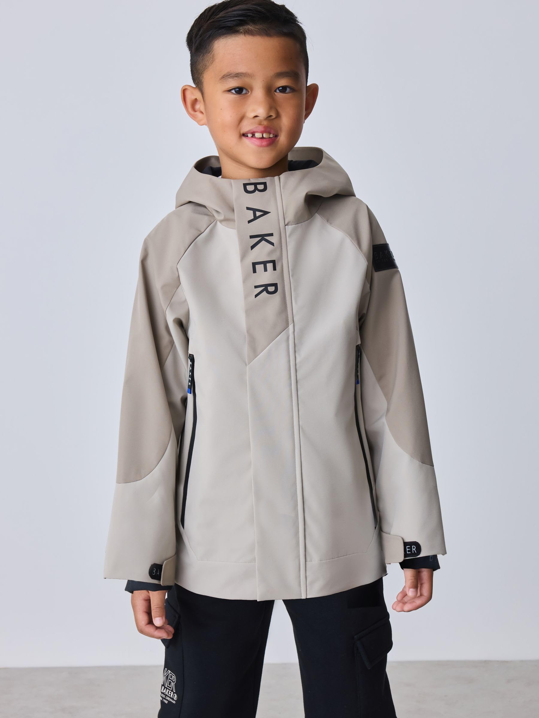 Niños Abrigo con bloques de color impermeable
