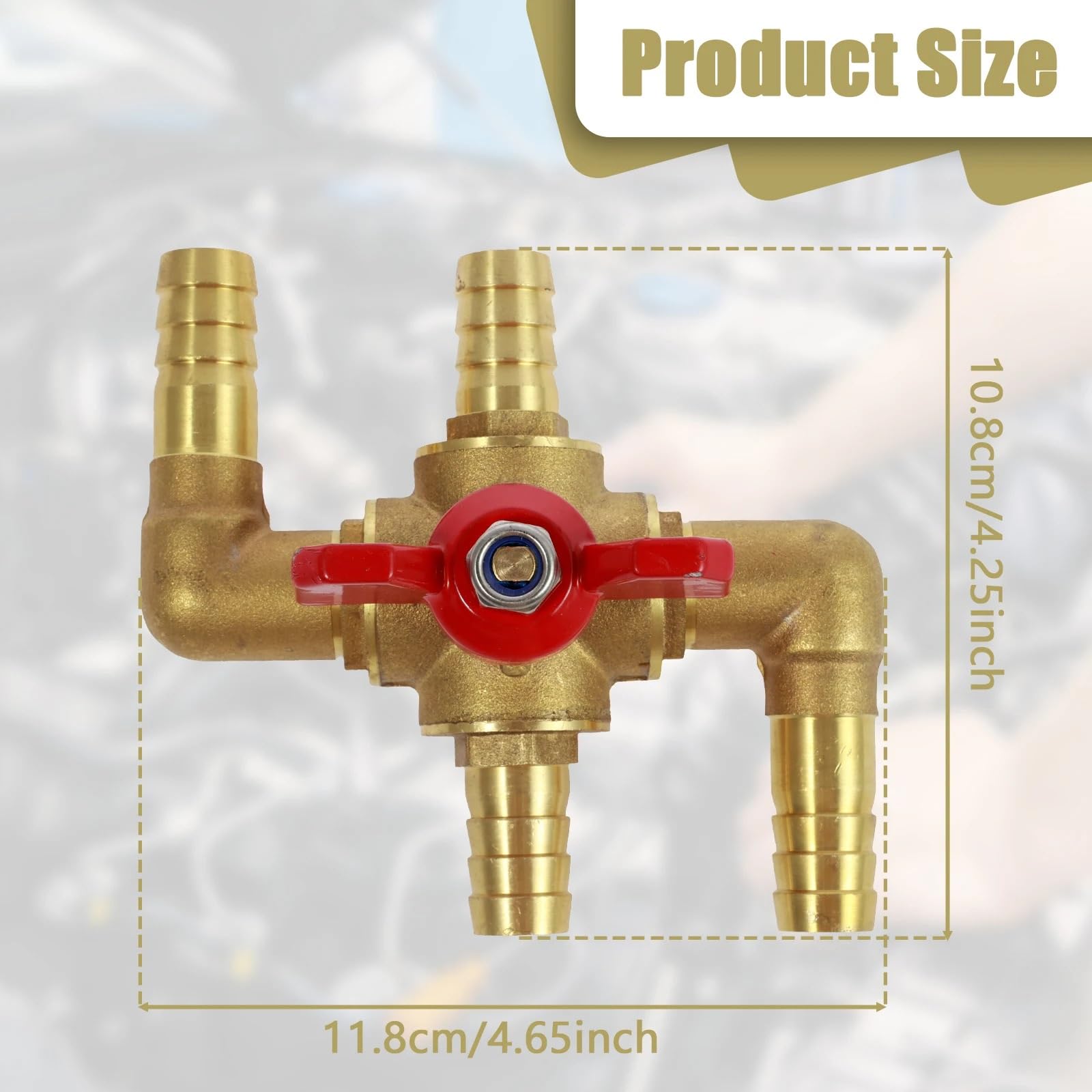 zamiennik do wentylu grzejnika Zawór sterujący nagrzewnicą z trzpieniem mosiężnym korpusem. Solidny zawór Wielofunkcyjny sterowany(Bronze 16mm)