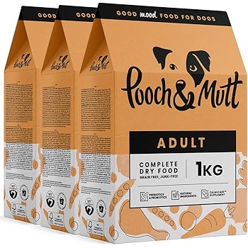 pooch and mutt calm and relaxed complete dog food turkey 10kg