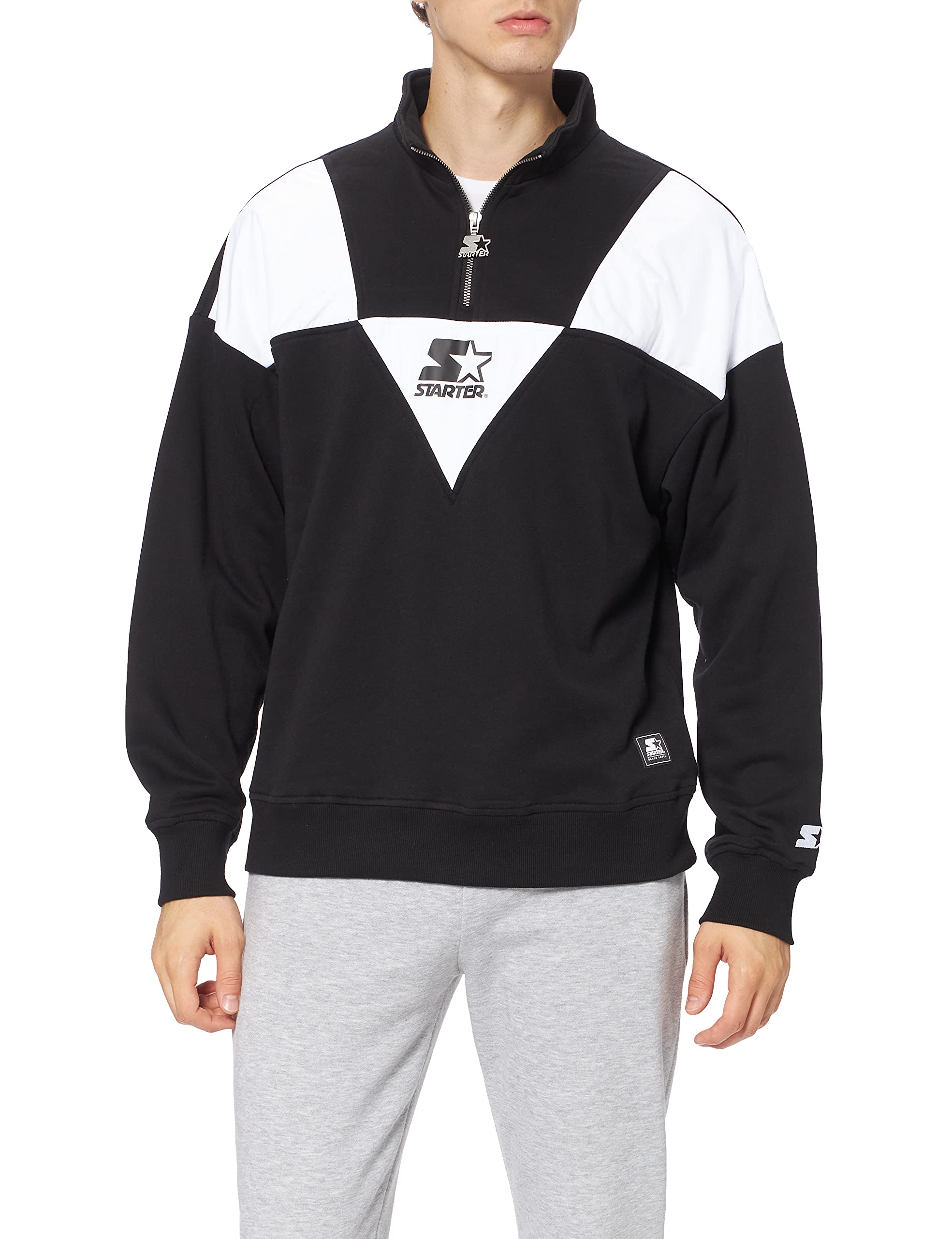 STARTER BLACK LABELMen's Starter Triangle Troyer Pullover Sweater