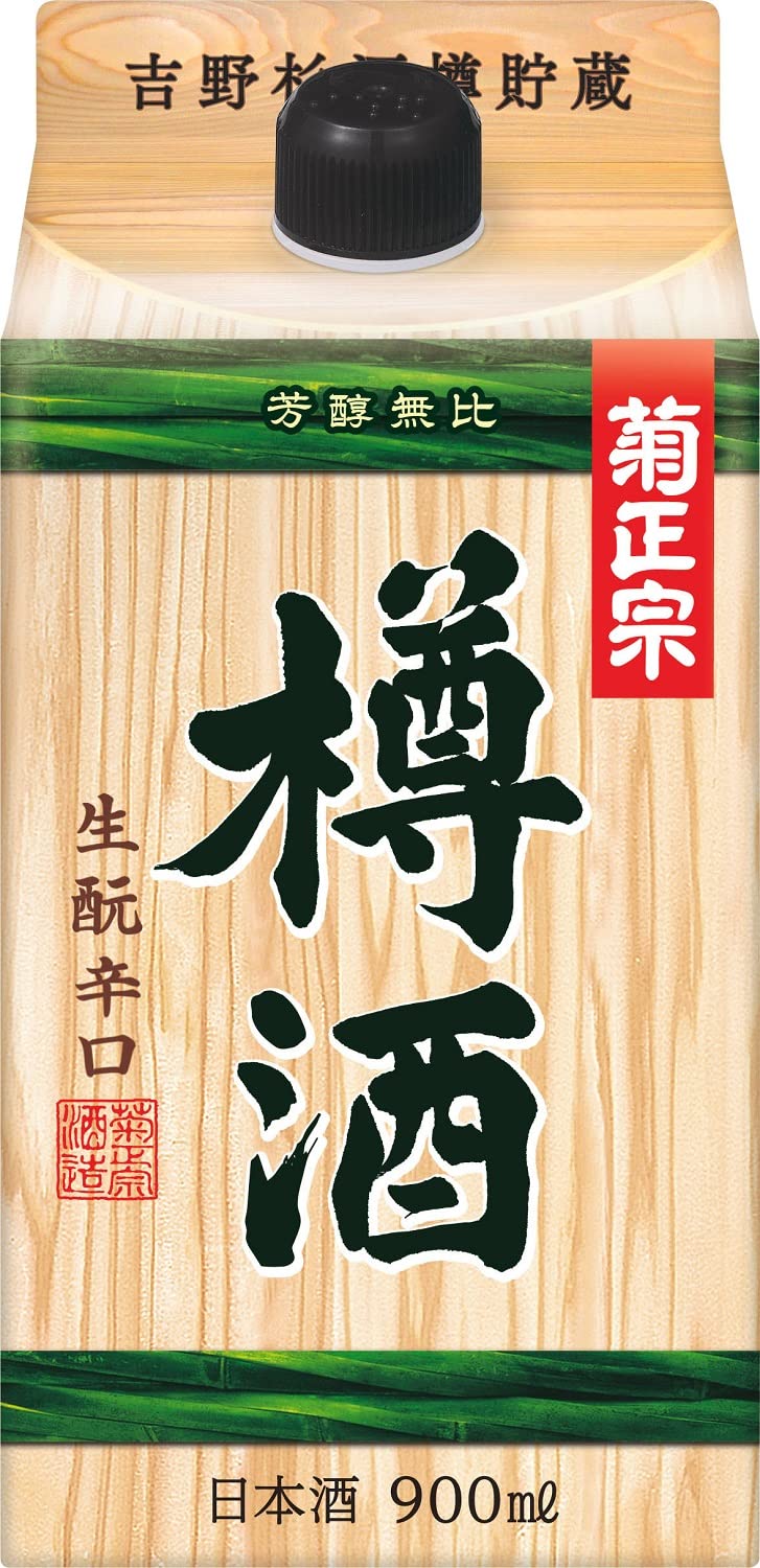 Amazon.co.jp: 菊正宗 樽酒ネオパック〈生もと〉[ 日本酒 兵庫県 900ml