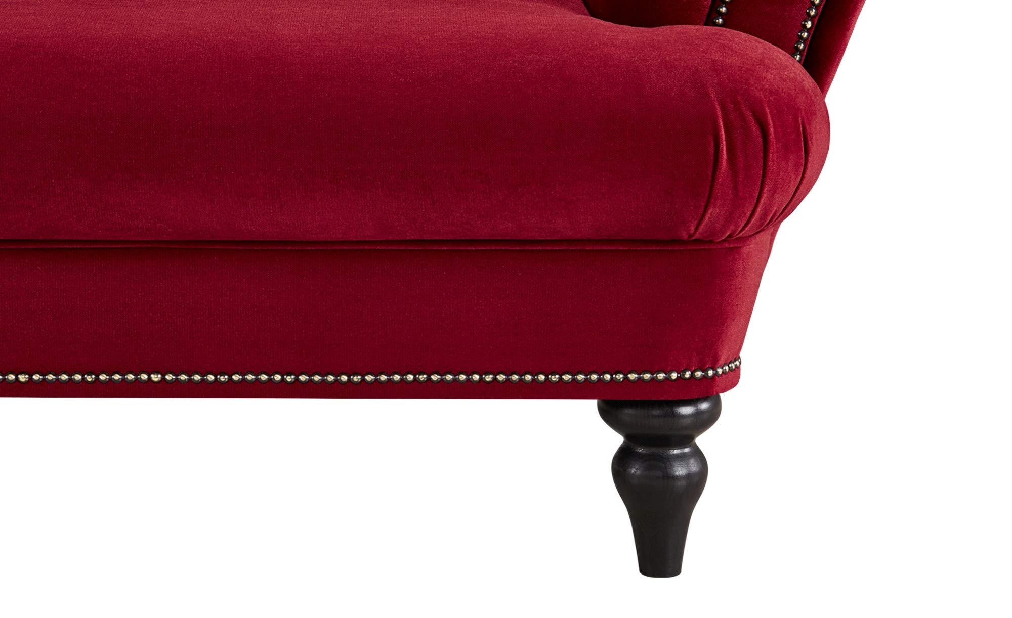 INLENDISH Dominant Chesterfield Velvet Fabric 3 Seater Off White Sofa SetComfortable Living Room | Luxurious Sofa 4
