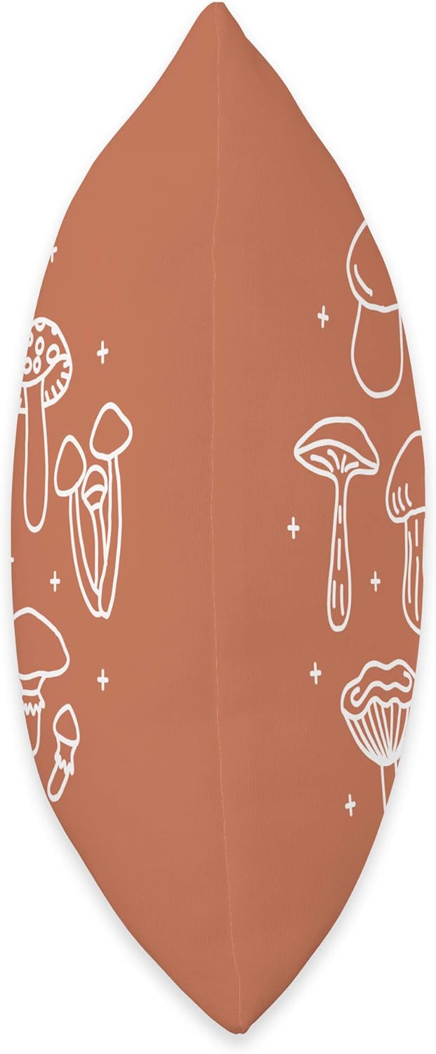 Cottagecore Mushrooms Cottage Forest Vintage Aesthetic Throw Pillow
