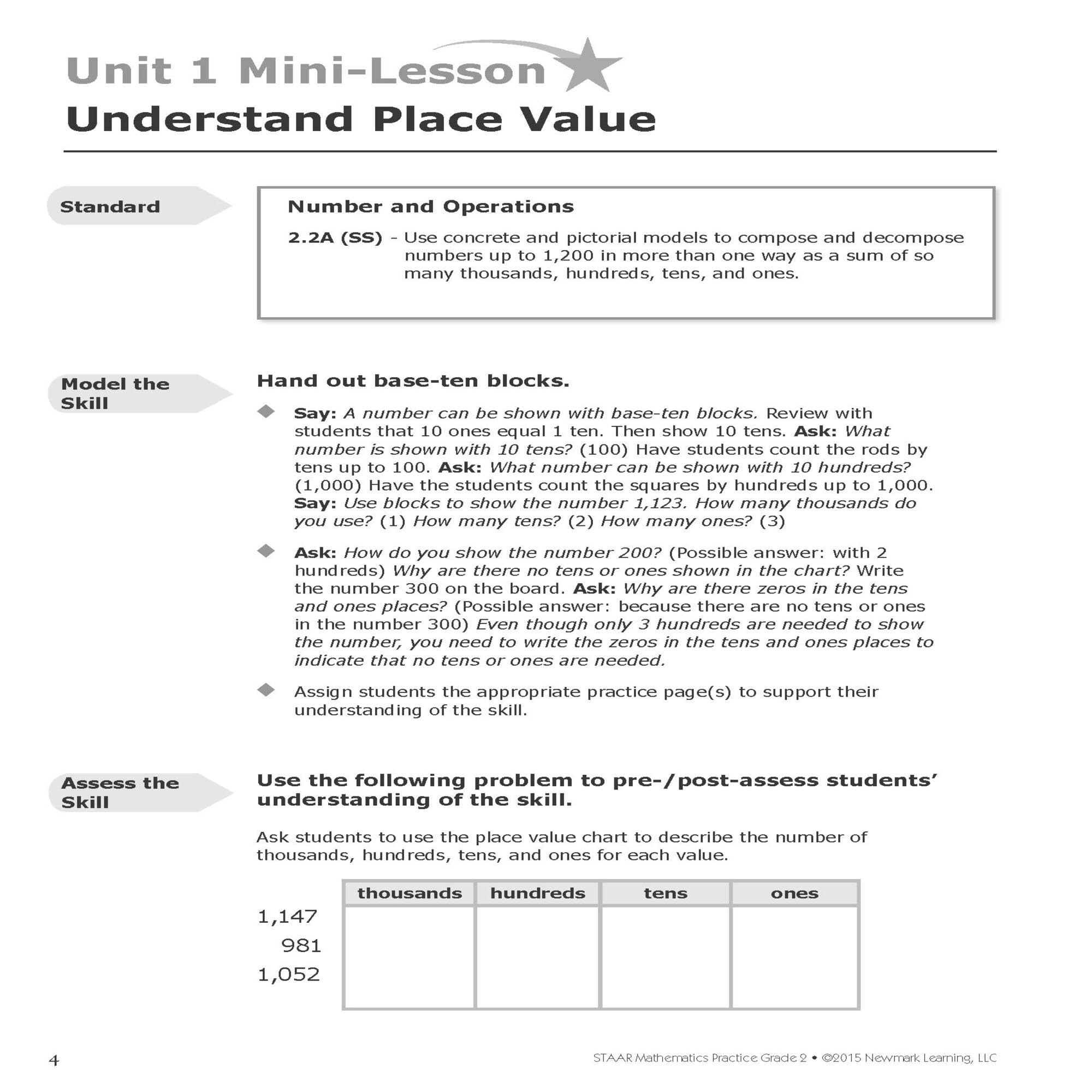 STAAR Mathematics Practice I For Children in Grade 2 I All-Inclusive Workbook for STAAR Prep I Mini-Lessons, Practice Pages, Assessments, & Practice Tests - Image 6