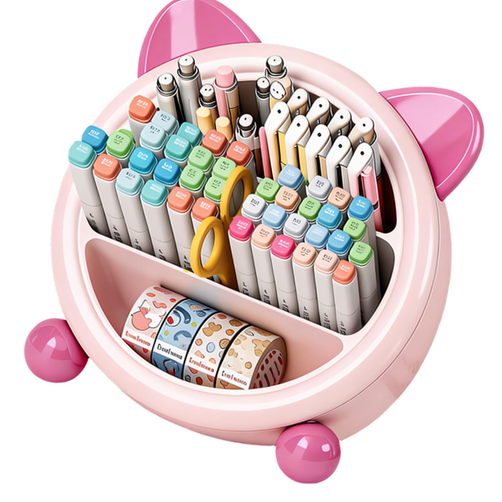 Hsioluted A Pen Stationeries Holders Shelf Pencil Organizers Cup For Home Offices Desktop Decorations Ornament Pen Inserted Holders Pencil Cup