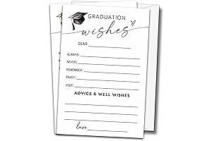 Graduation Advice Cards 2024, High School Or College Graduates, Wisdom And Encouragement Cards For Students