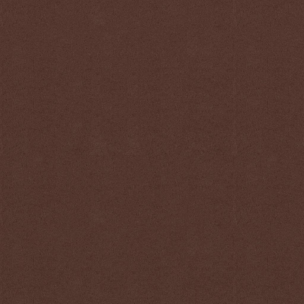Frangivista per balcone, marrone, 120 x 400 cm, tessuto Oxford