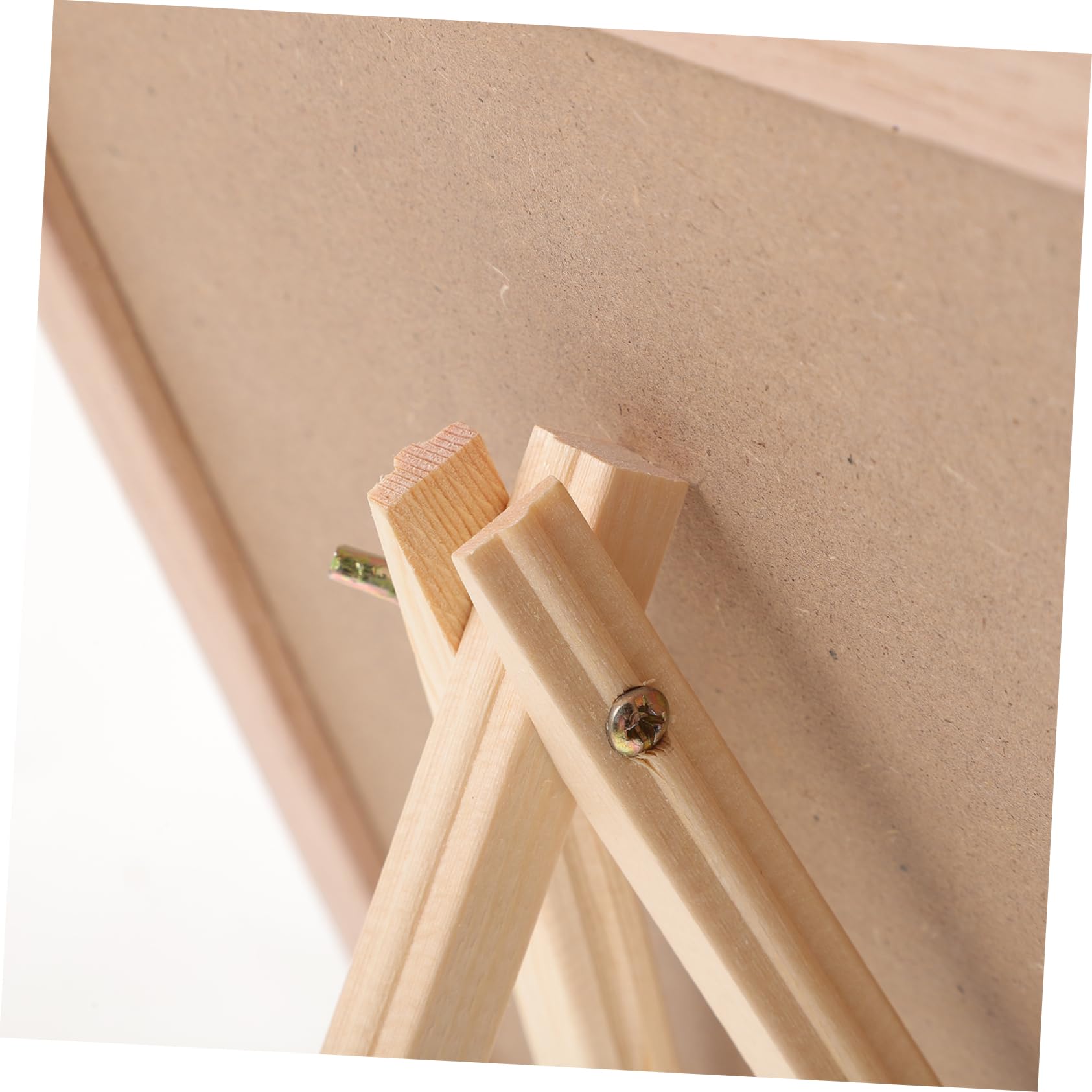 Tableau à Lettres en Feutre avec Support Bois, Déco Stable