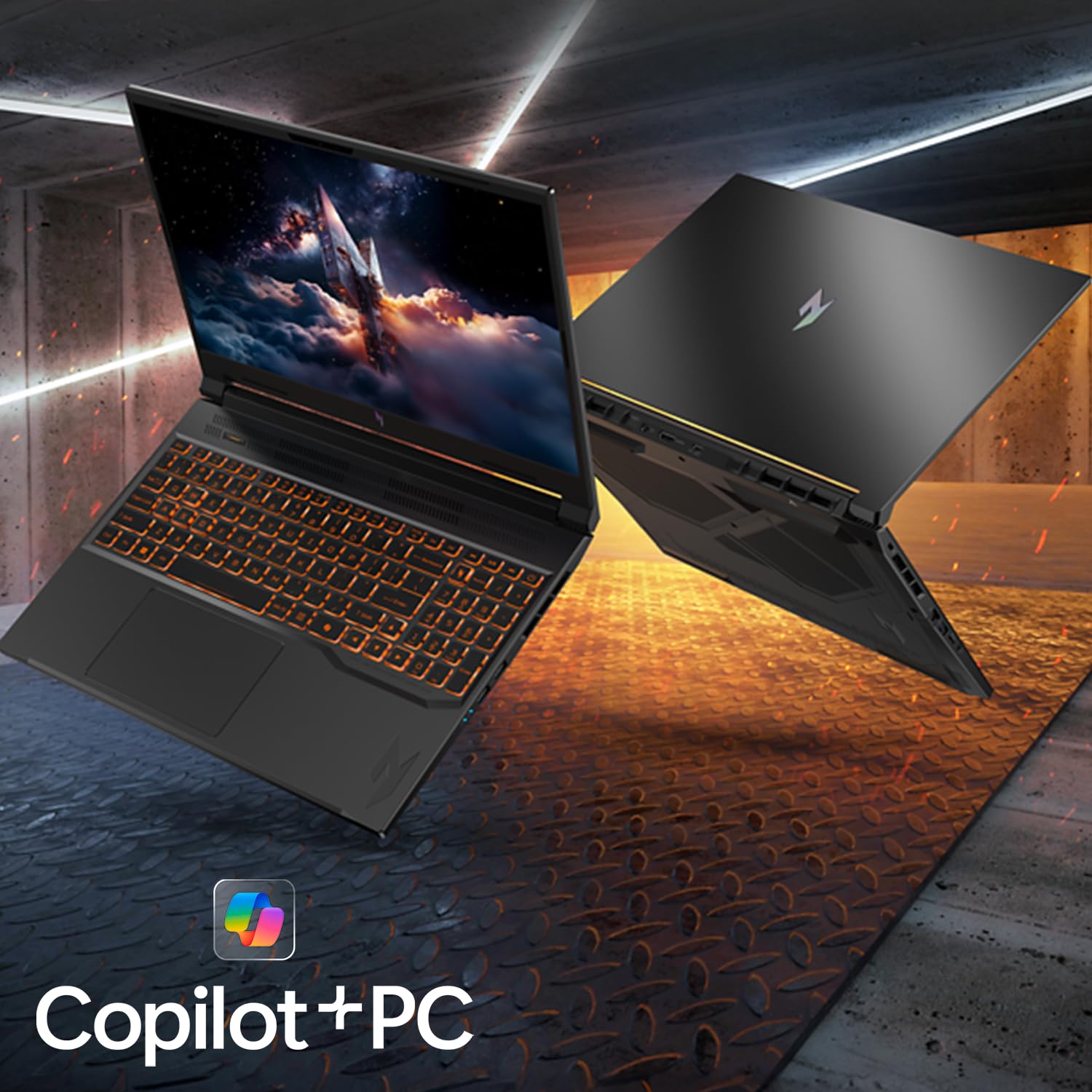 Acer Nitro V 16 AI Copilot+ PC Gaming Laptop | AMD Ryzen AI 5 340 Prozessor | NVIDIA GeForce RTX 5060 Laptop GPU | 16 Zoll WUXGA IPS 180Hz Display | 16GB DDR5 | 512GB Gen 4 SSD | Wi-Fi 6E | ANV16-61