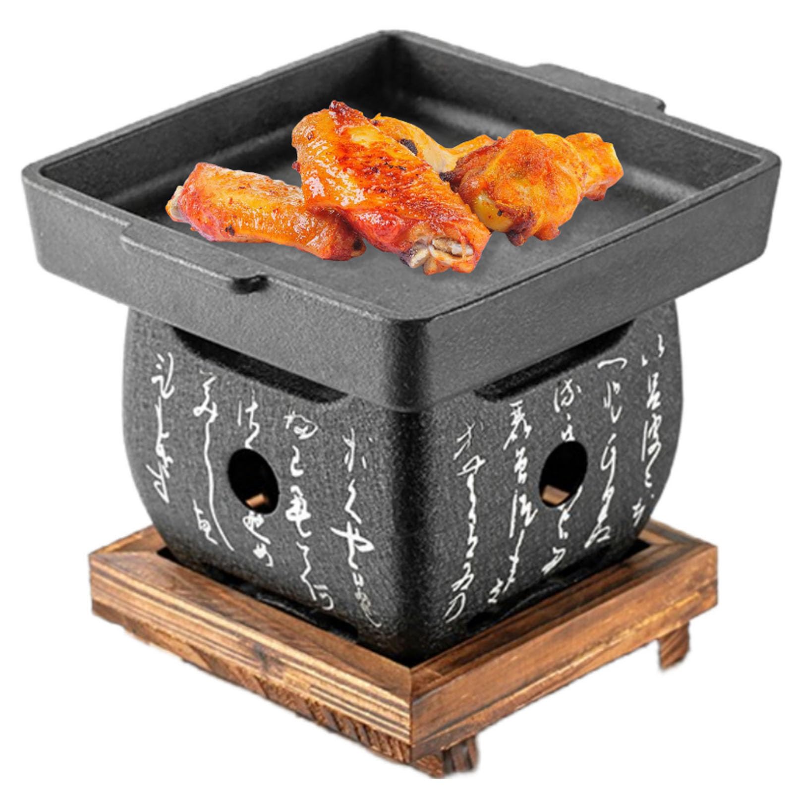 Amazon.co.jp: haoyunjianjiak 溶岩プレート 焼肉プレート 卓上コンロ