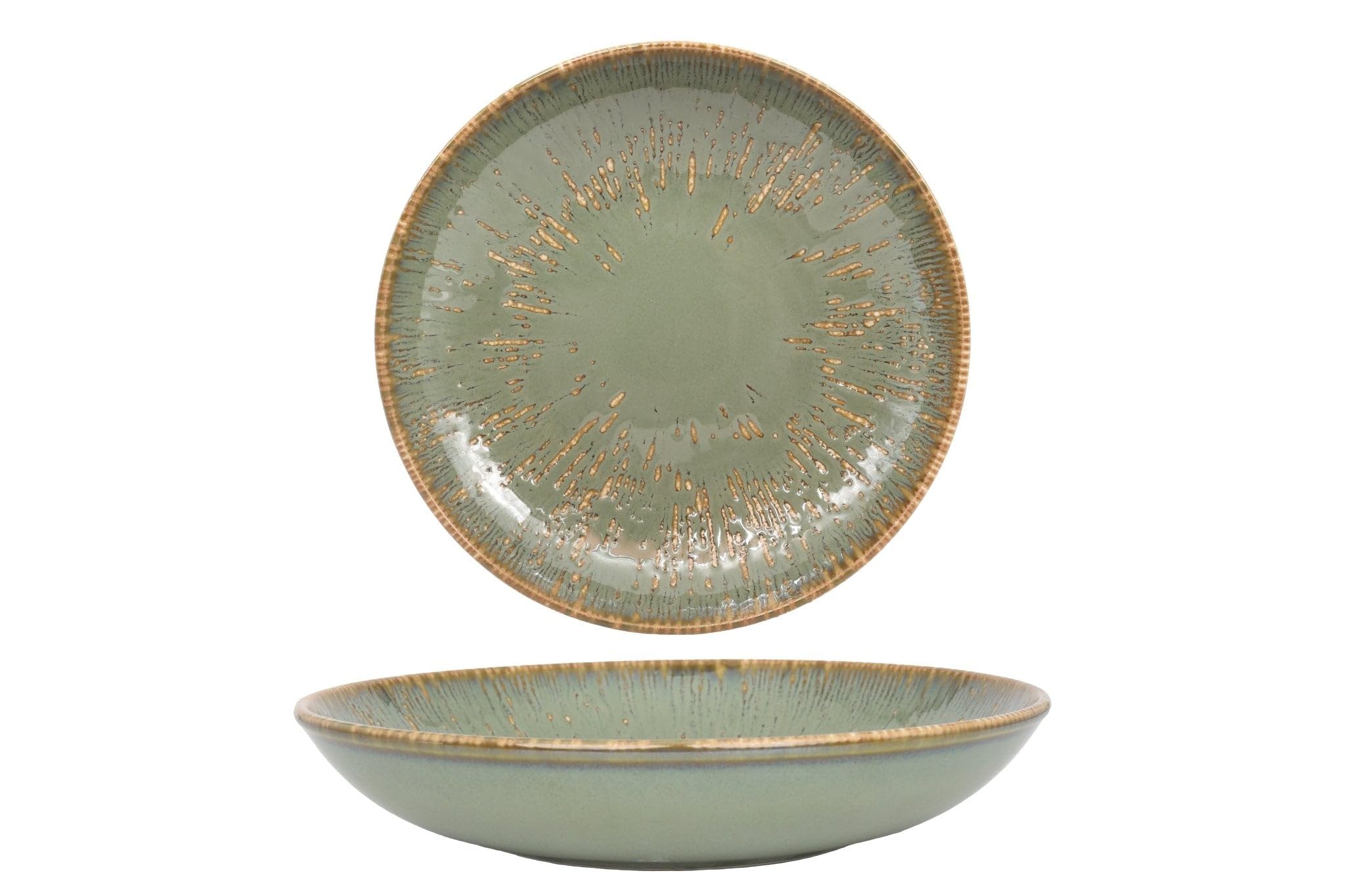 Bonna Zestaw obiadowy - Sage Snell - 24 sztuki - 6 Osób - Porcelana