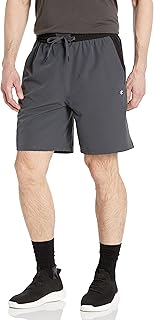 Champion Athletic City Sport, Comfortable Moisture-Wicking Shorts for Men, Iconic 'C' Logo, 8" Inseam