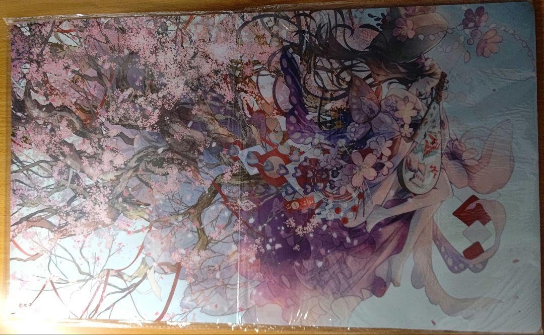 七原しえ 千本桜 ラバーマット プレイマット デスクマット YGZQUWBE
