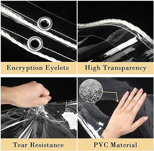 Miniatura 23 de Lona impermeable para exteriores, cubierta de lona para techo, resistente al desgarro, para campamento, plantas, invernadero, automóviles, patio