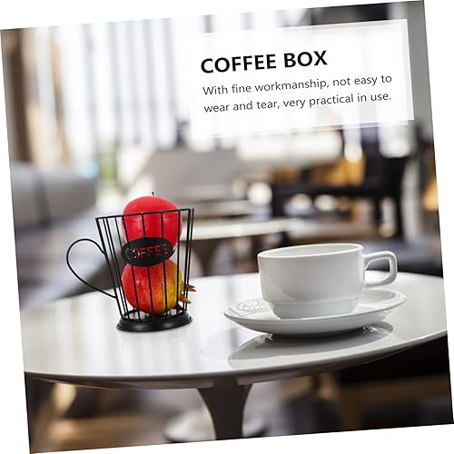 Miniatura 9 de Cesta de almacenamiento Cesta para servir fruta, soporte para cápsulas, organizador de estación de café, taza de almacenamiento de café, taza de