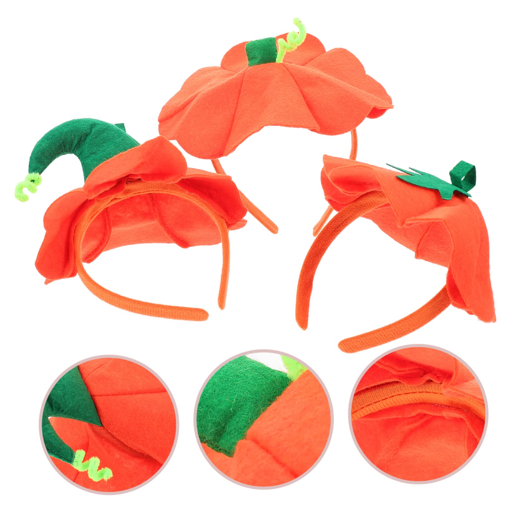 Abaodam 15piezas Diadema De Calabaza Para Accesorios De Halloween Coloridos Para Fiestas Cosplay y Fotografía Diseño Divertido y Moderno