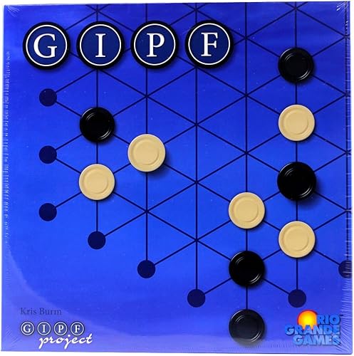 Rio Grande Games GIPF - Juego original de la serie Gipf clásico y tradicional juego de mesa Rio Grande Games GIPF - Juego original de la serie Gipf clásico y tradicional juego de mesa