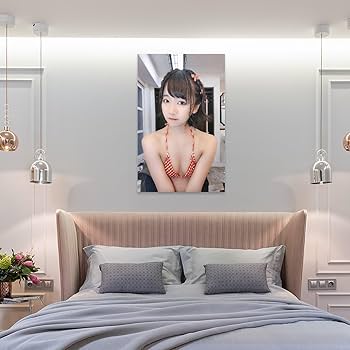 Amazon.co.jp: 香月杏珠写真ビキニセクシー貧乳壁飾りポスター