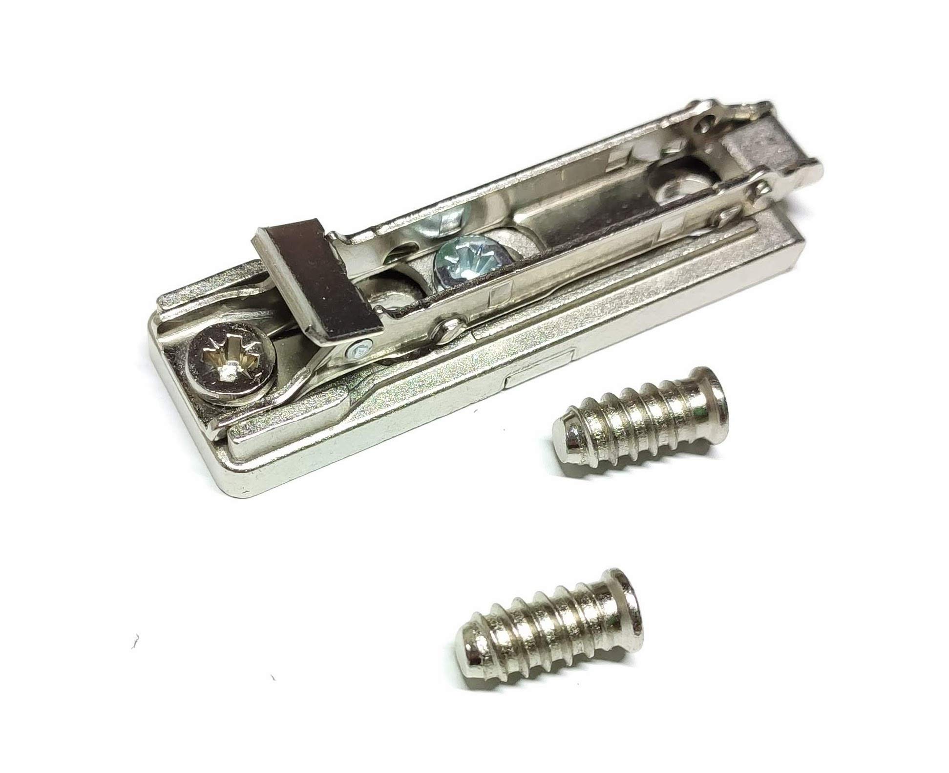 'HINGE Straight decelerante "ciere amortiguado diameter 35 mm Opening 110º. Salice Includes Your Base, Nickel, Estándar - Image 4