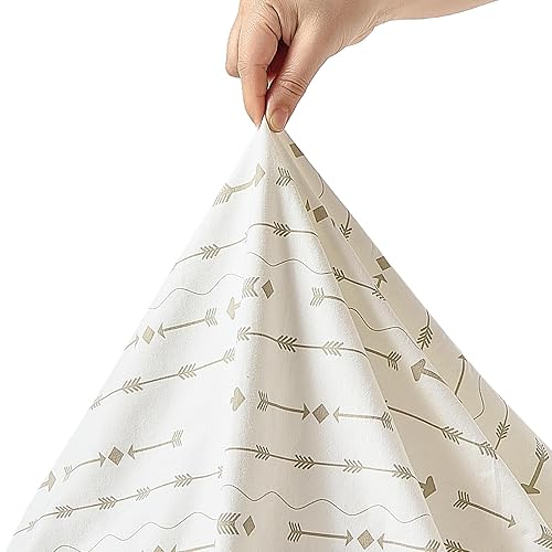 Miniatura 5 de Funda para cambiador de bebé, algodón natural cómodo para bebés niñas y niños, ultra suave y transpirable, para cambiador de pañales de 32"34" x 16"