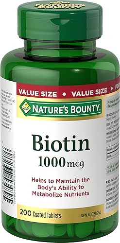 Nature's Bounty Biotina 200 comprimidos recubiertos