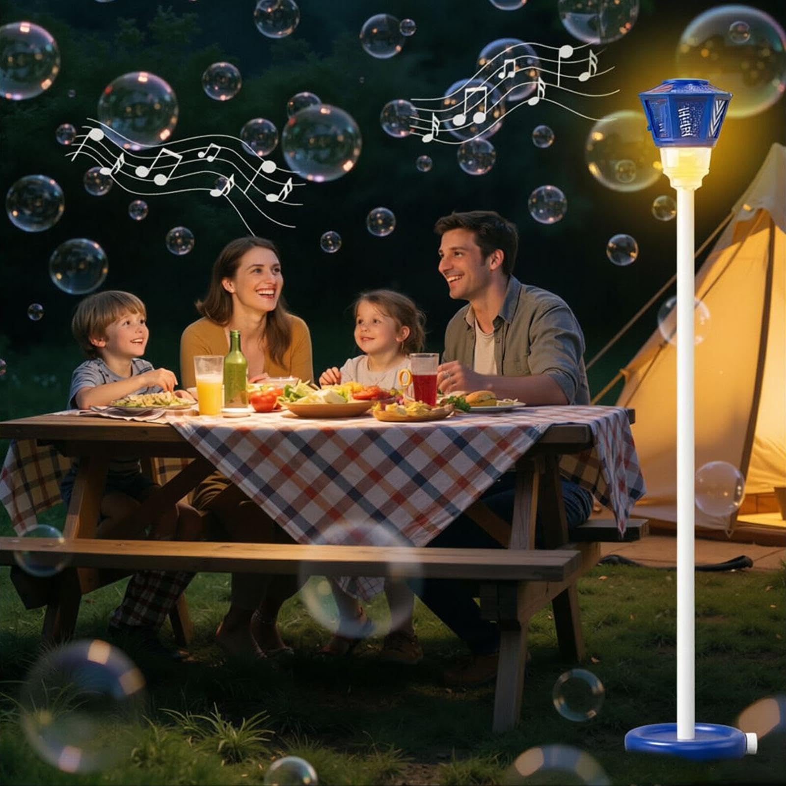 Aufstellbare Seifenblasenmaschine Verstellbarer Automatischer | Automatische Seifenblasenmaschine für Outdoor, Garten, Geburtstag, , Pool, Park, Hochzeit,