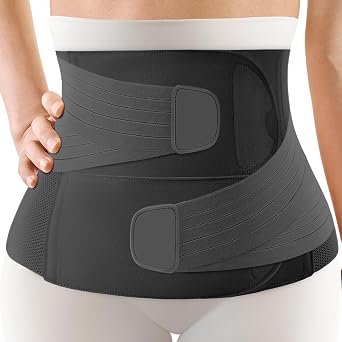 FREETOO Postpartum Belly Wrap,C Section Recovery Belt, for Back Pain