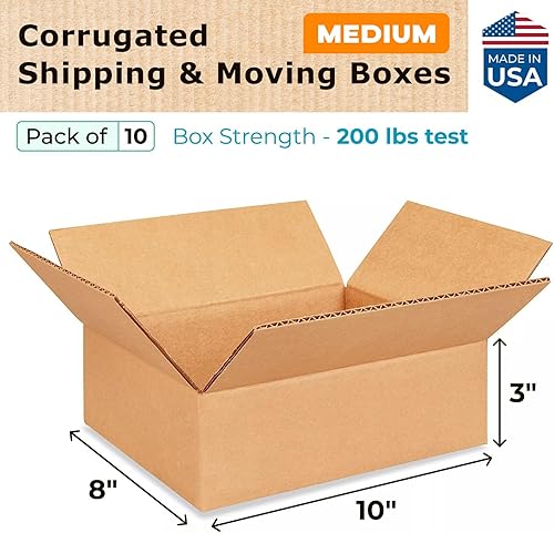 Miniatura 94 de Cajas para envío IDL Packaging - B-1266-5 de cartón corrugado, tamaño pequeño, de 12 pulgadas de largo x 6 pulgadas de ancho x 6 pulgadas de alto