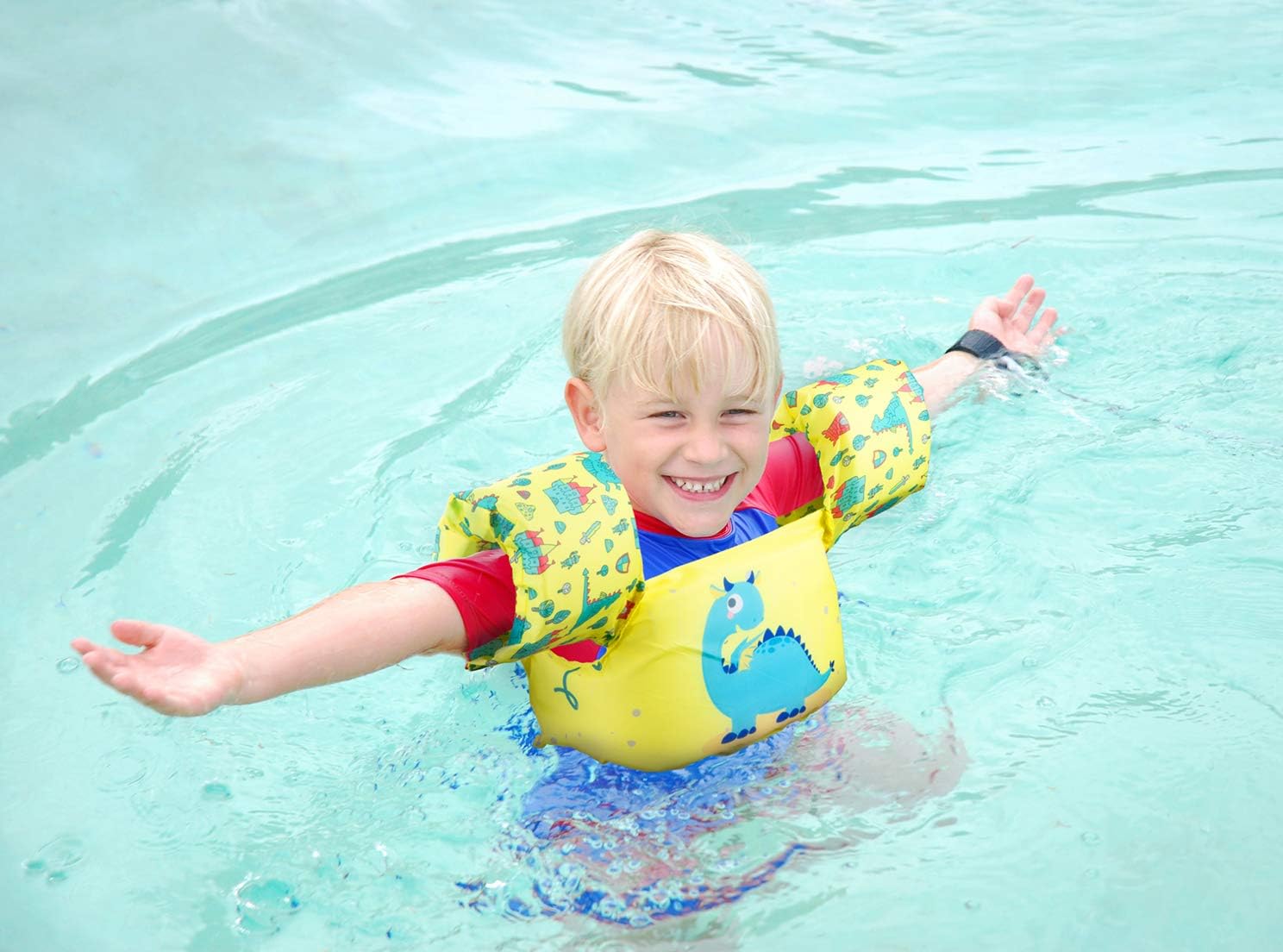 Kids Swim Float Vest for Pool, Baby Floats from 1427KG, Swim Aids for Toddlers, Training Vest