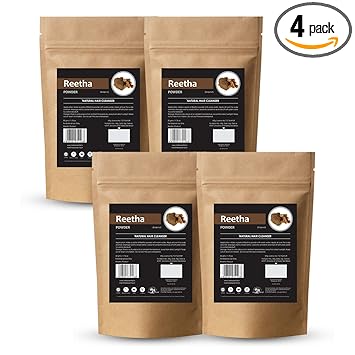 Herb Essential Reetha Powder, 50 g (Pack of 4)