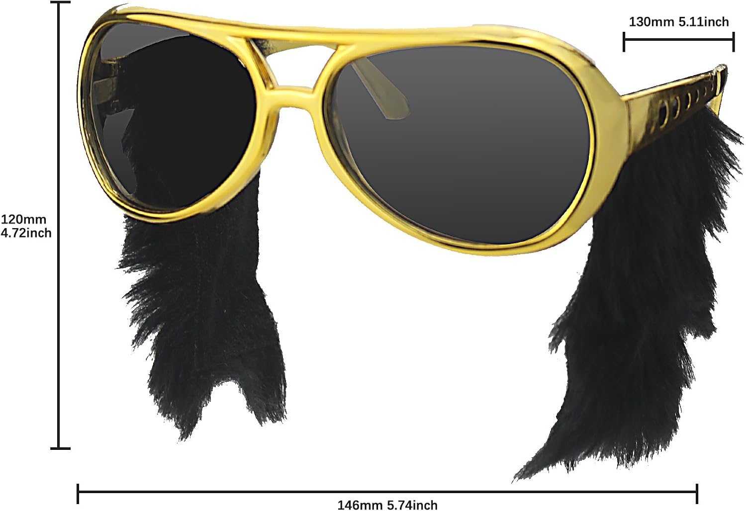 musykrafties Photo Booth Props Sunglasses Set